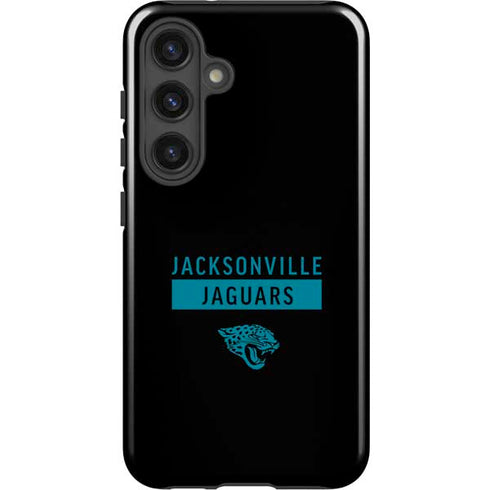 NFL Jacksonville Jaguars Black Performance Series Galaxy S25 Impact Case